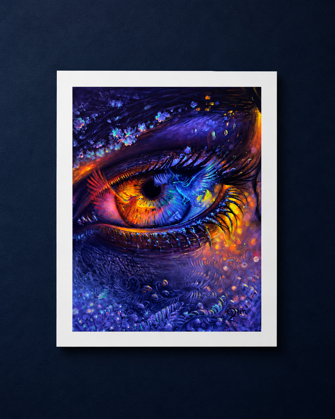 Fire and Ice Art Print