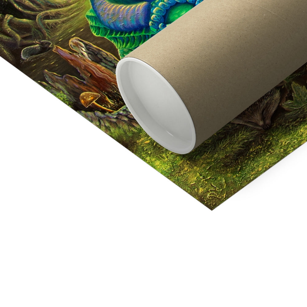 Dragons Slumber Fine Art Print