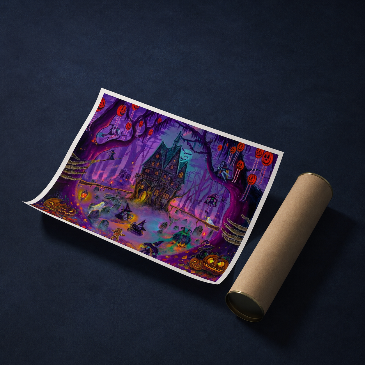 The Witchs Hotel Fine Art Print