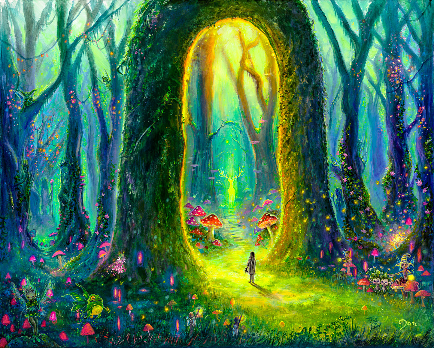 The Enchanted Portal Art Print