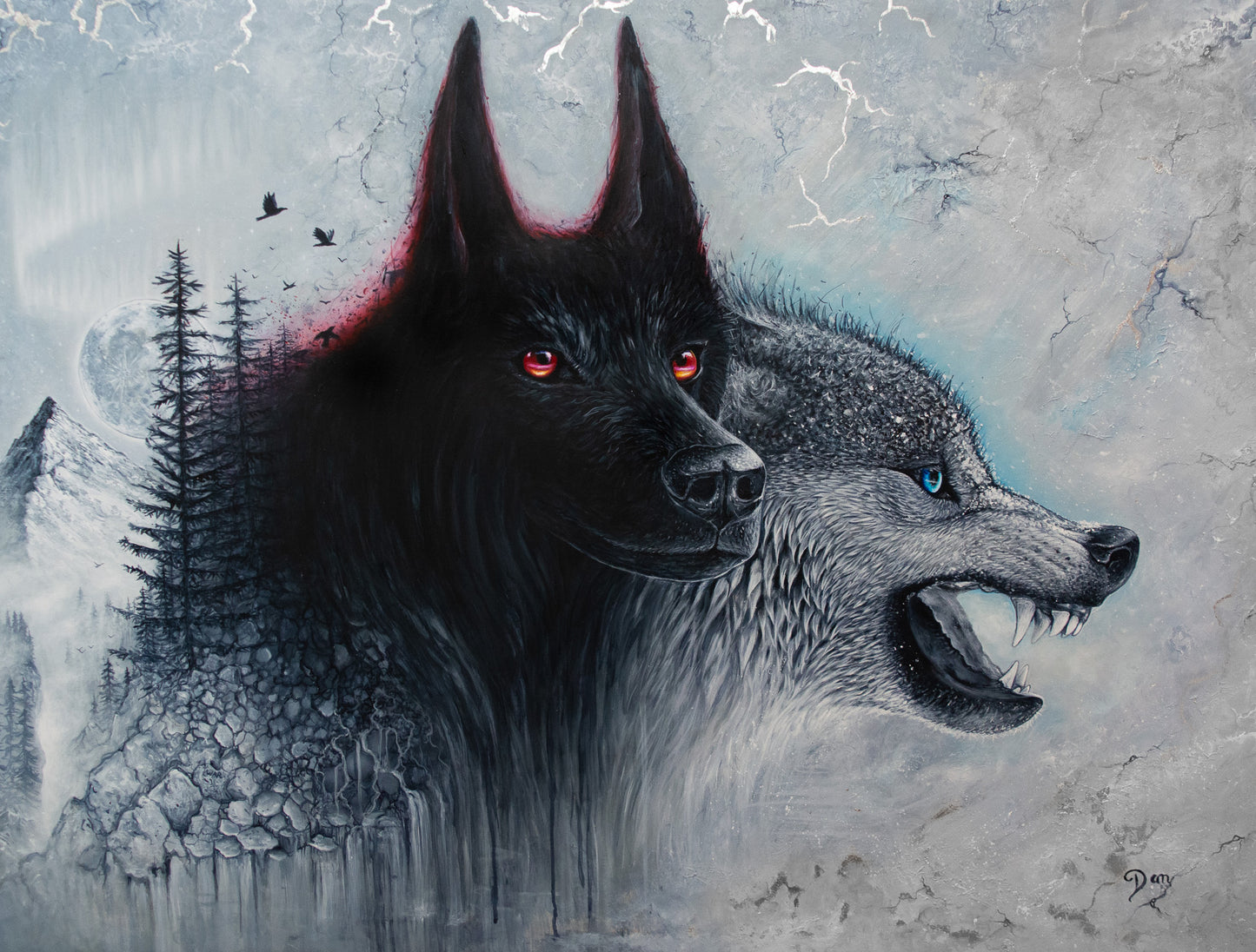 Alpha and Omega Art Print