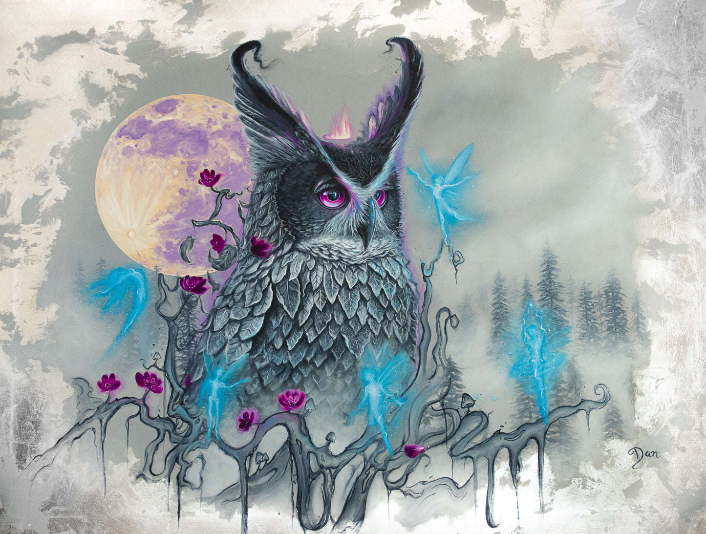 Midnight Serenade Art Print