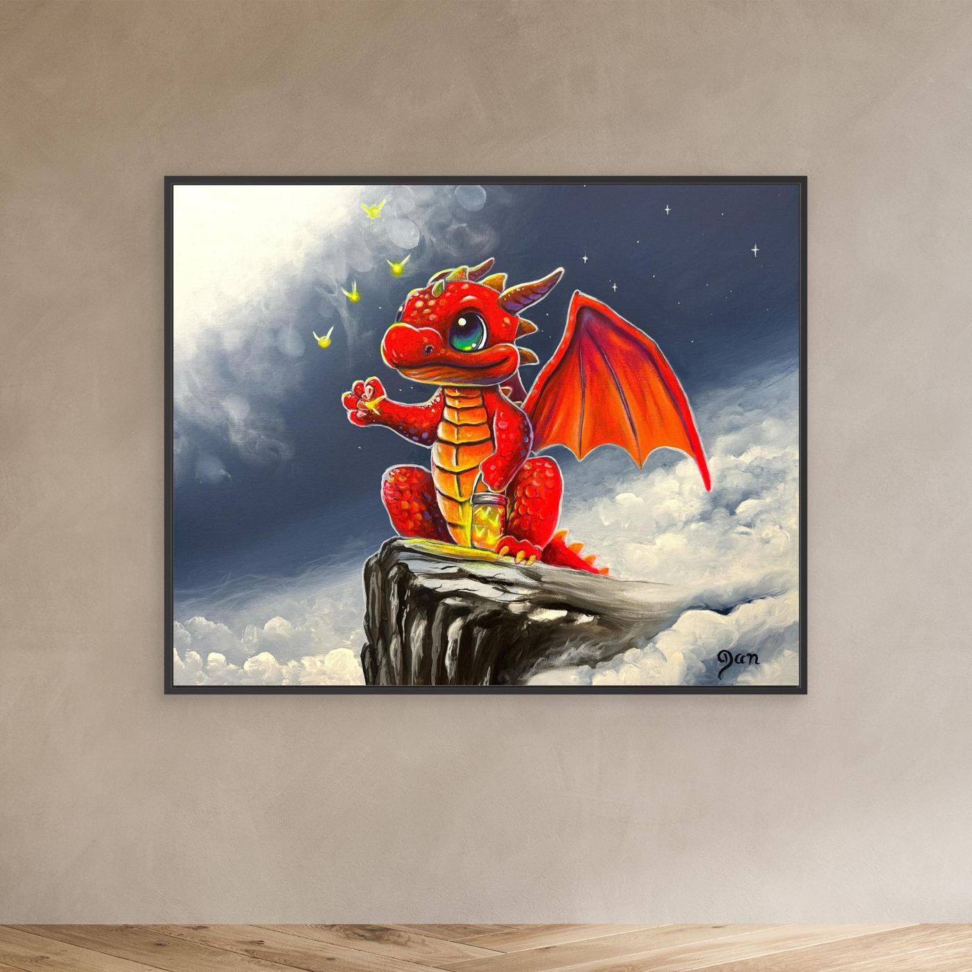 Mavrick Canvas Print
