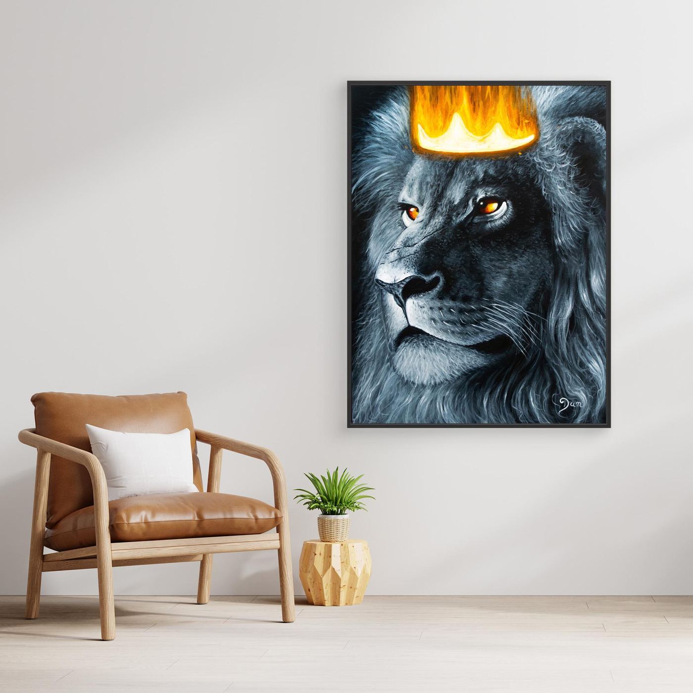 The King Canvas Print