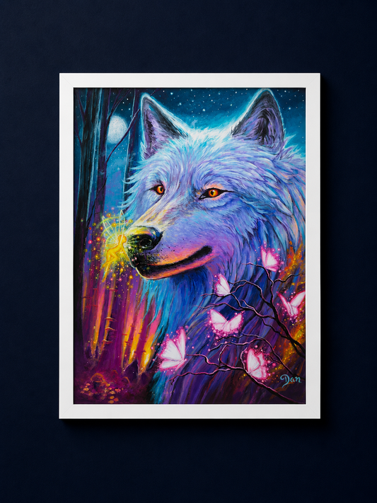Enchanted Encounter Art Print