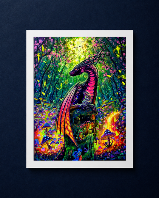 Guardian of Fairy Hollow Art Print