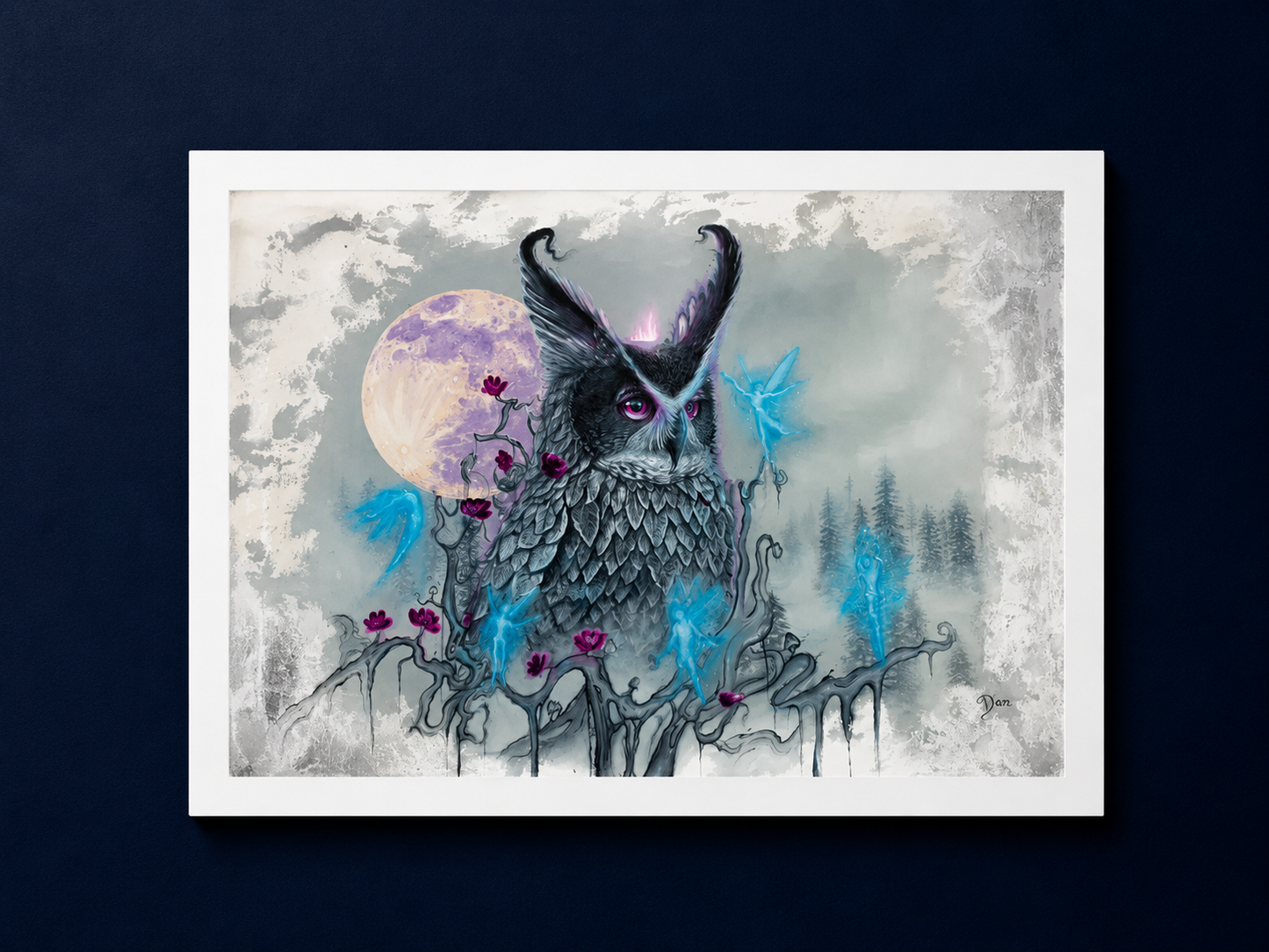 Midnight Serenade Art Print
