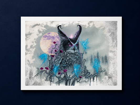 Midnight Serenade Art Print
