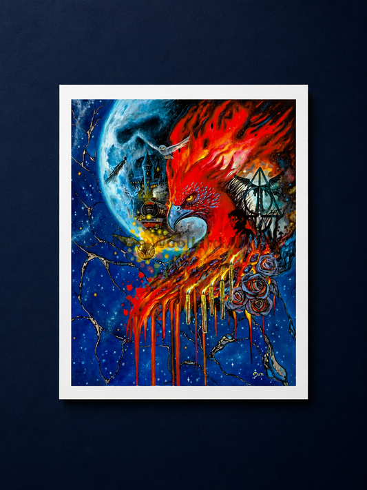 From The Ashes Art Print