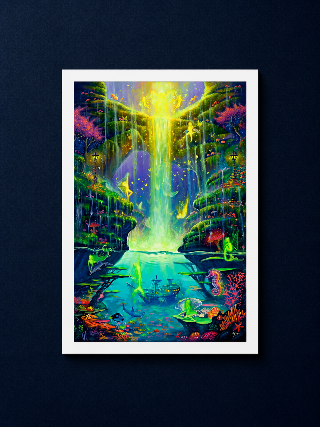 Hidden Falls Fine Art Print