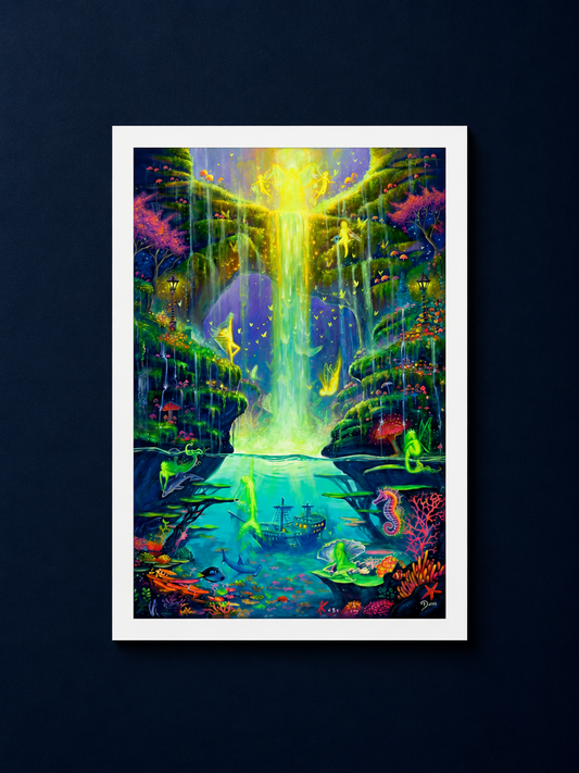 Hidden Falls Fine Art Print