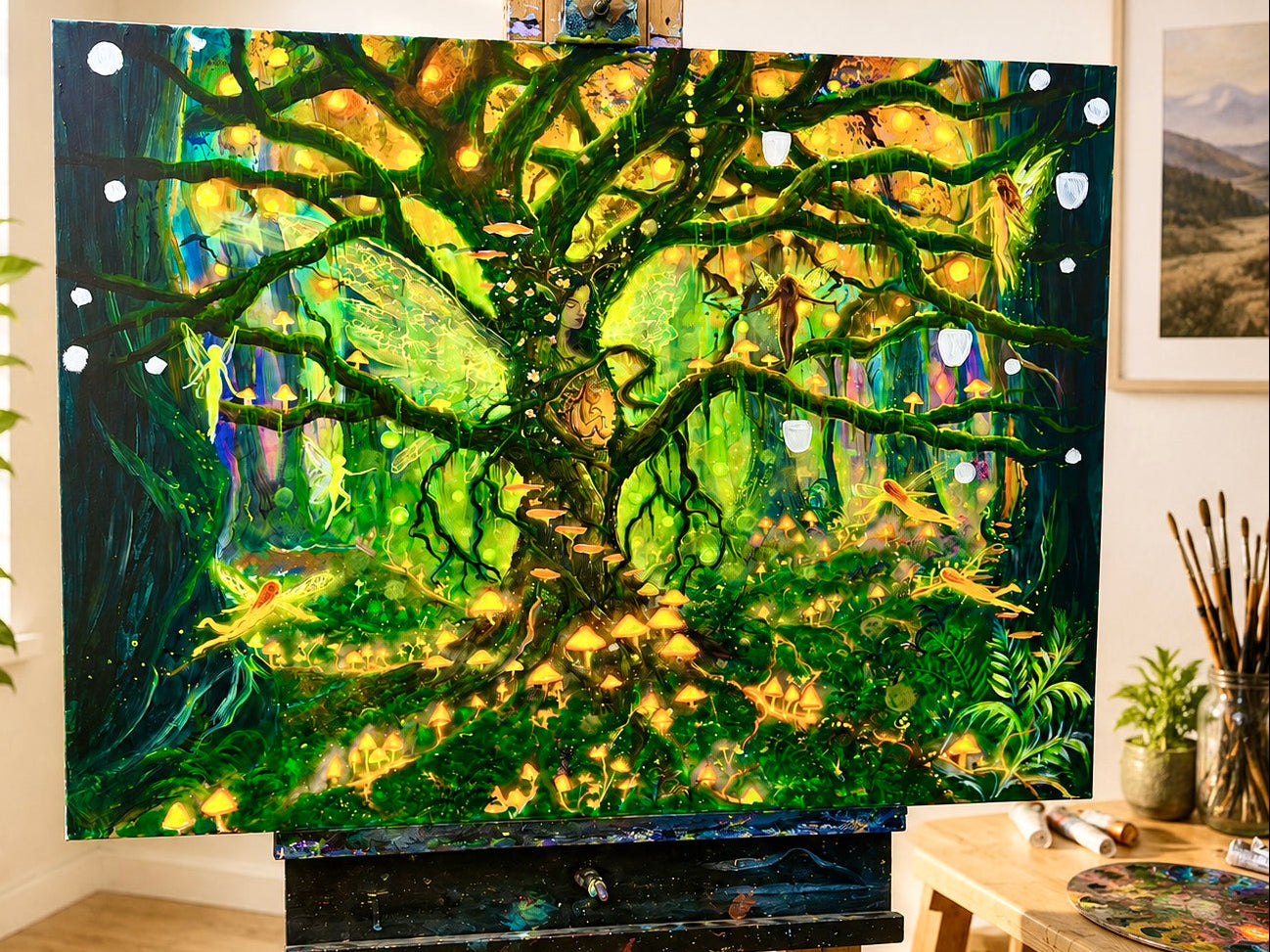 The Dryads Mirical Original Painting