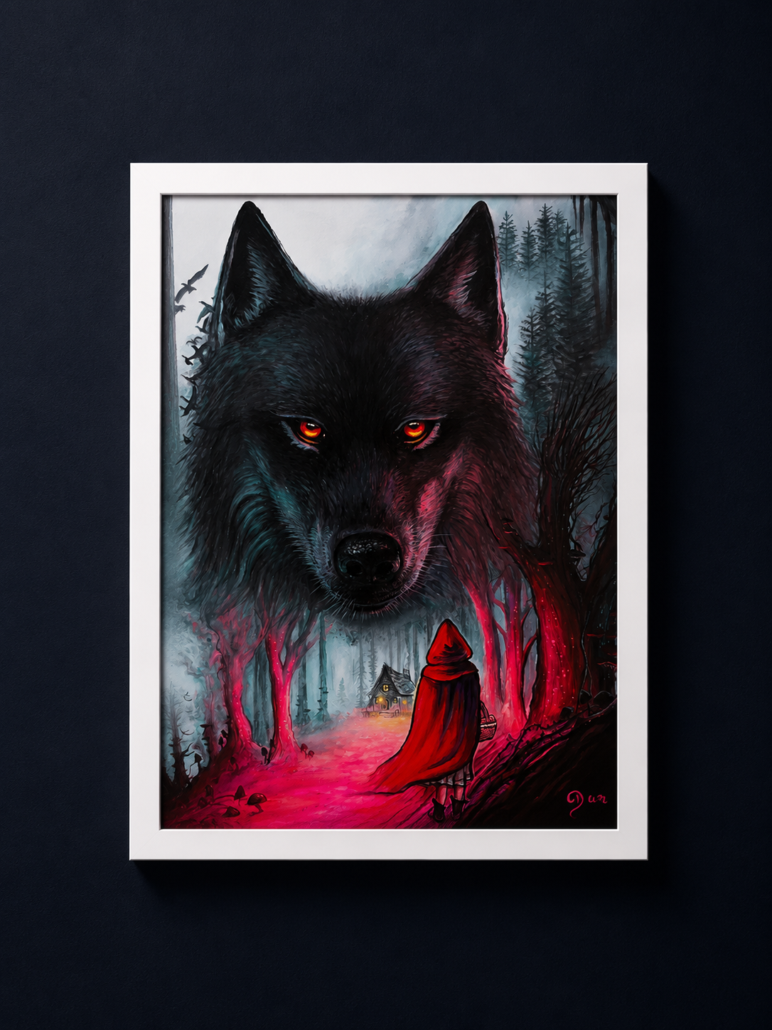 Little Red Art Print