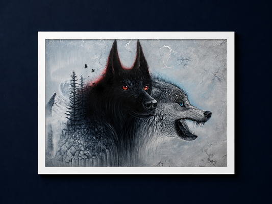 Alpha and Omega Art Print