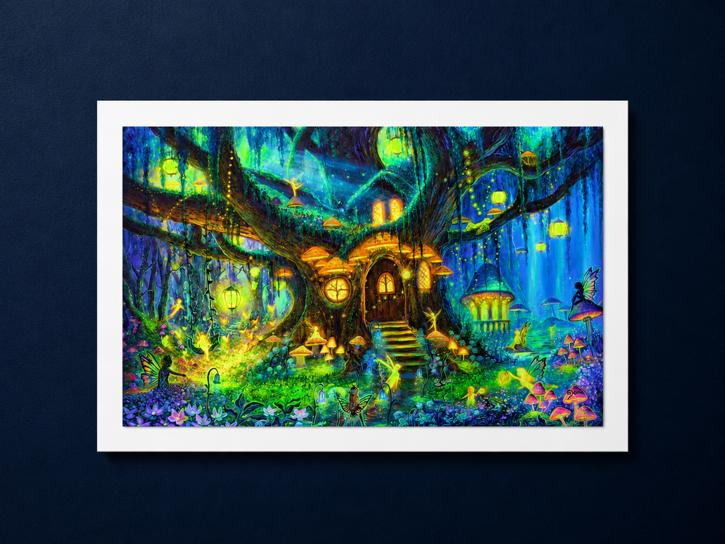 The Heart of Fairy Hollow Art Print