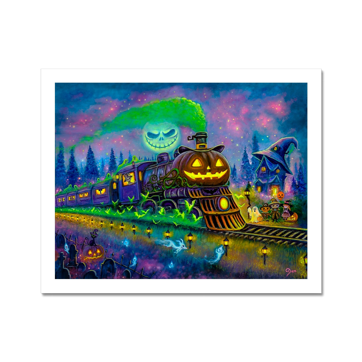 The Midnight Train Fine Art Print