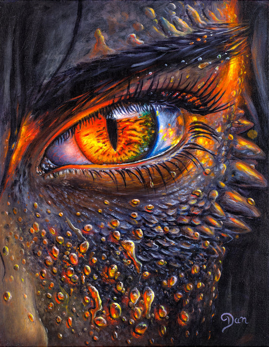 Fighting Fire Art Print
