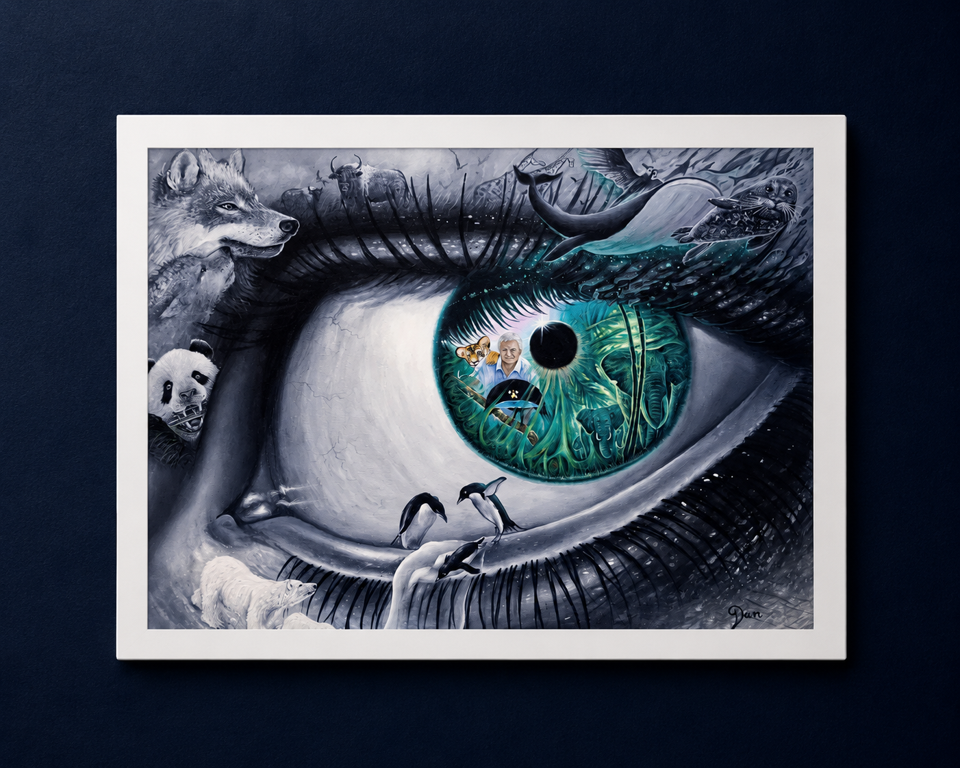 Their Planet Art Print