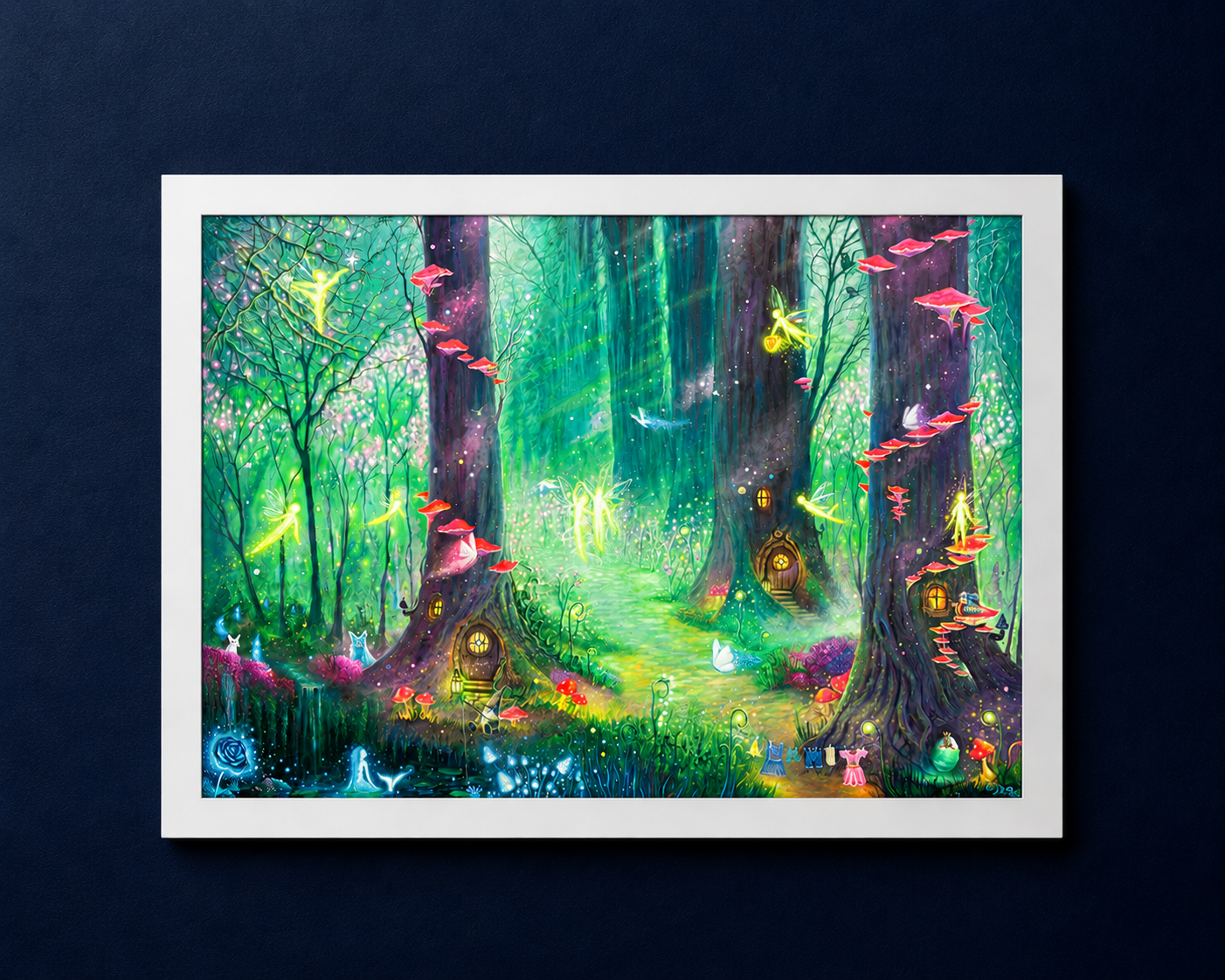 Starlit Serenade Art Print