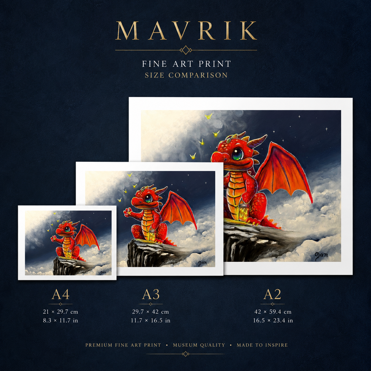 Mavrick Art Print