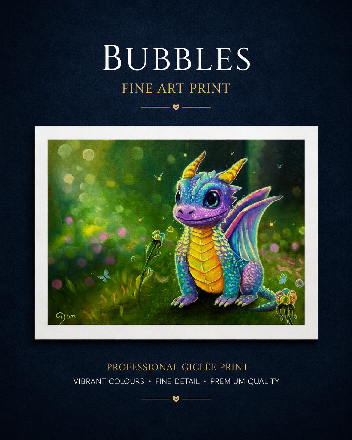 Bubbles Art Print
