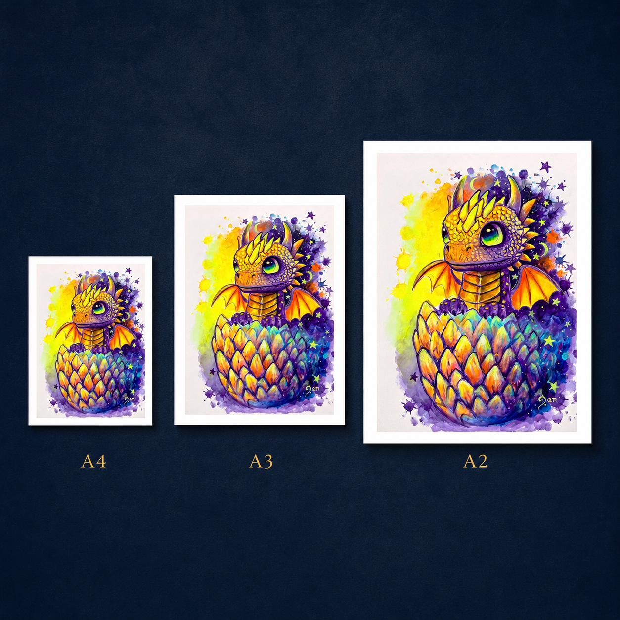 Midnight Art Print