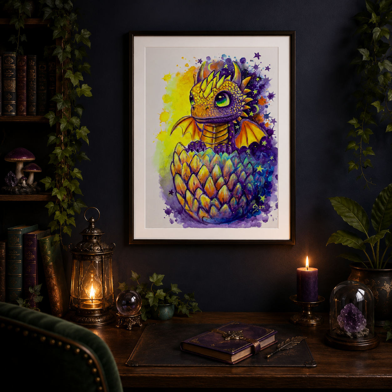 Midnight Art Print