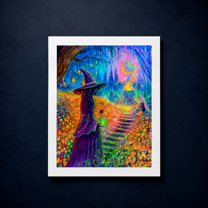 A Secret Garden Spell Art Print