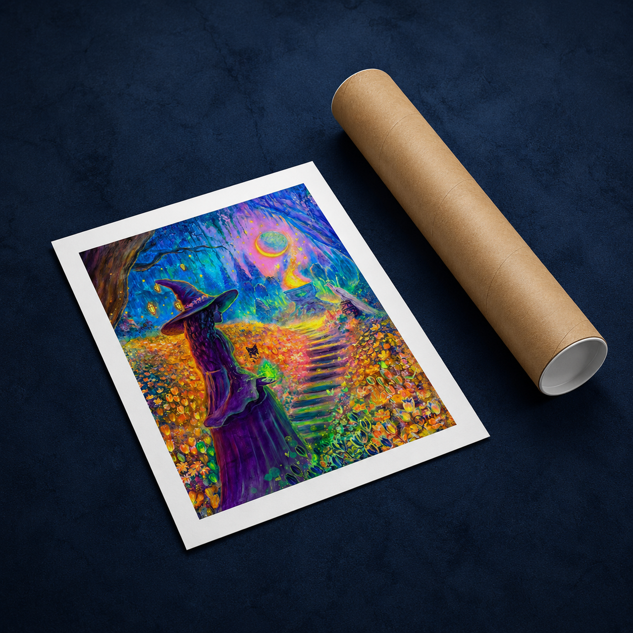 A Secret Garden Spell Art Print