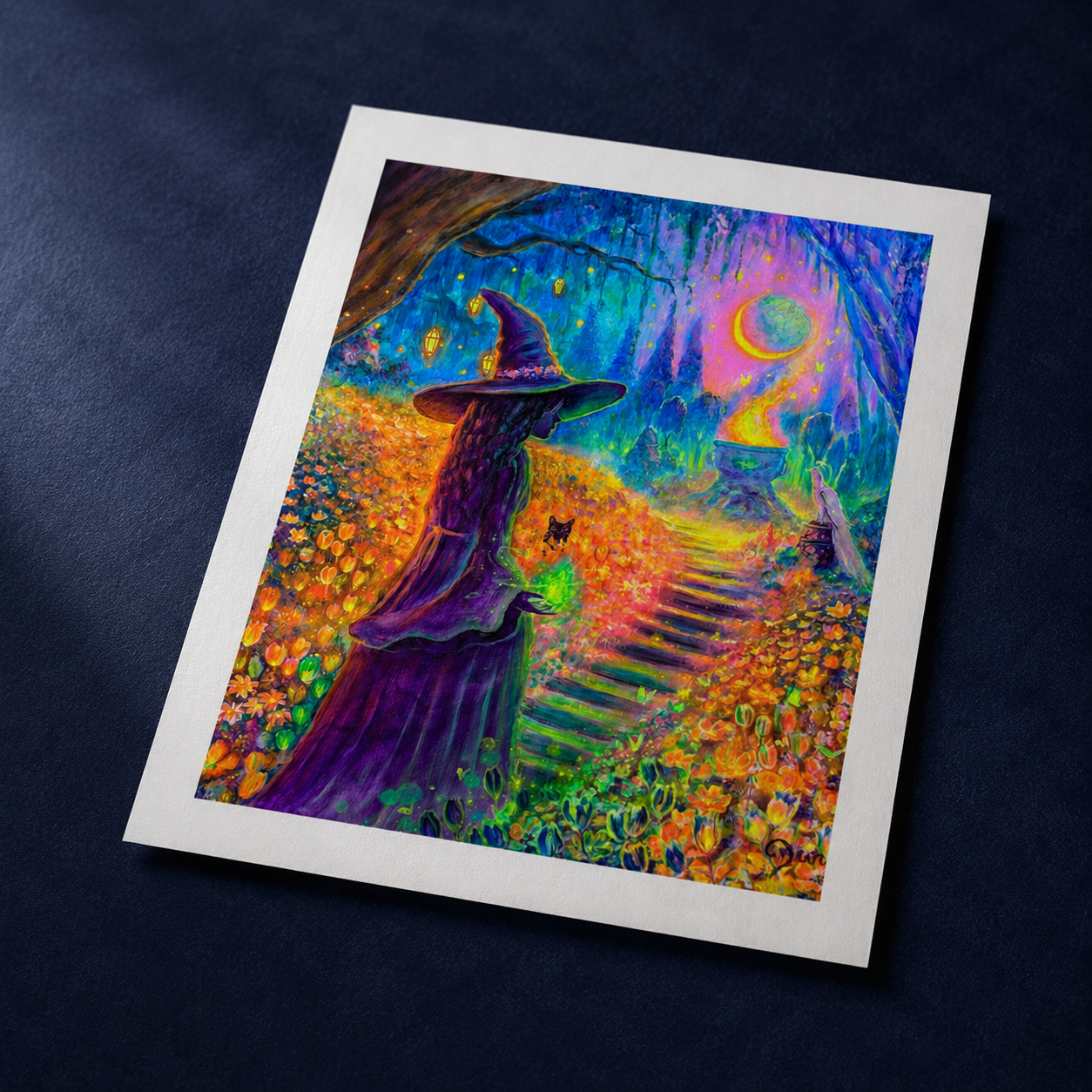 A Secret Garden Spell Art Print