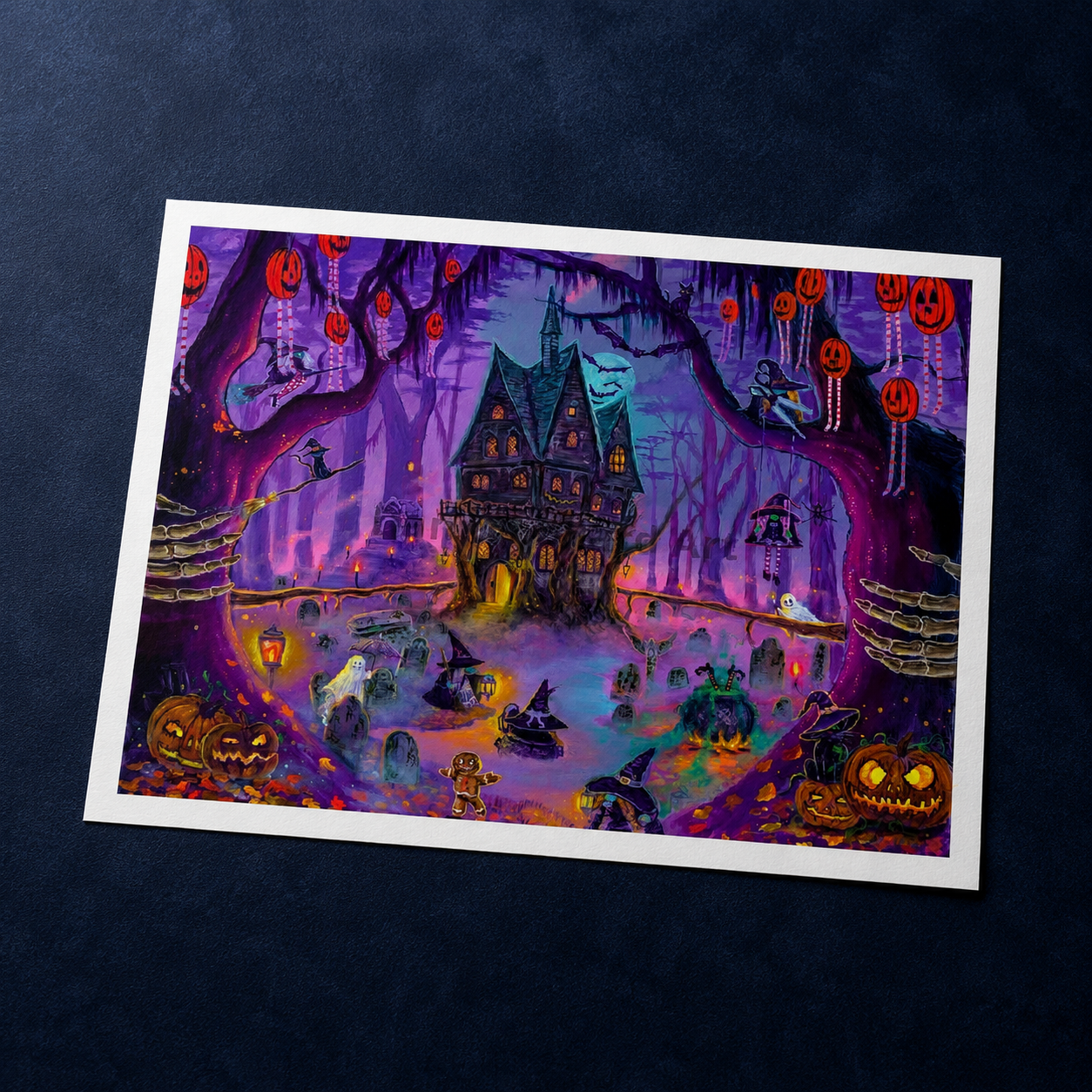 The Witchs Hotel Fine Art Print