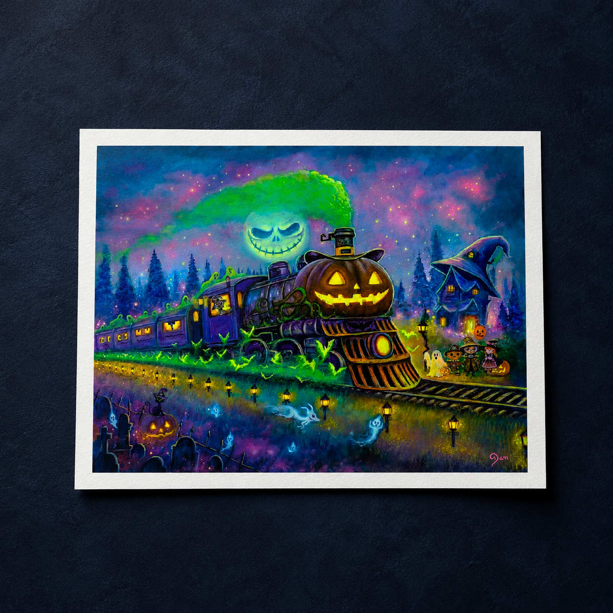 The Midnight Train Art Print