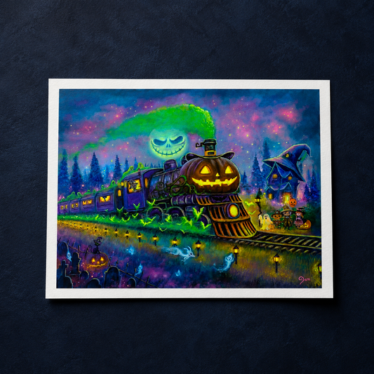 The Midnight Train Art Print