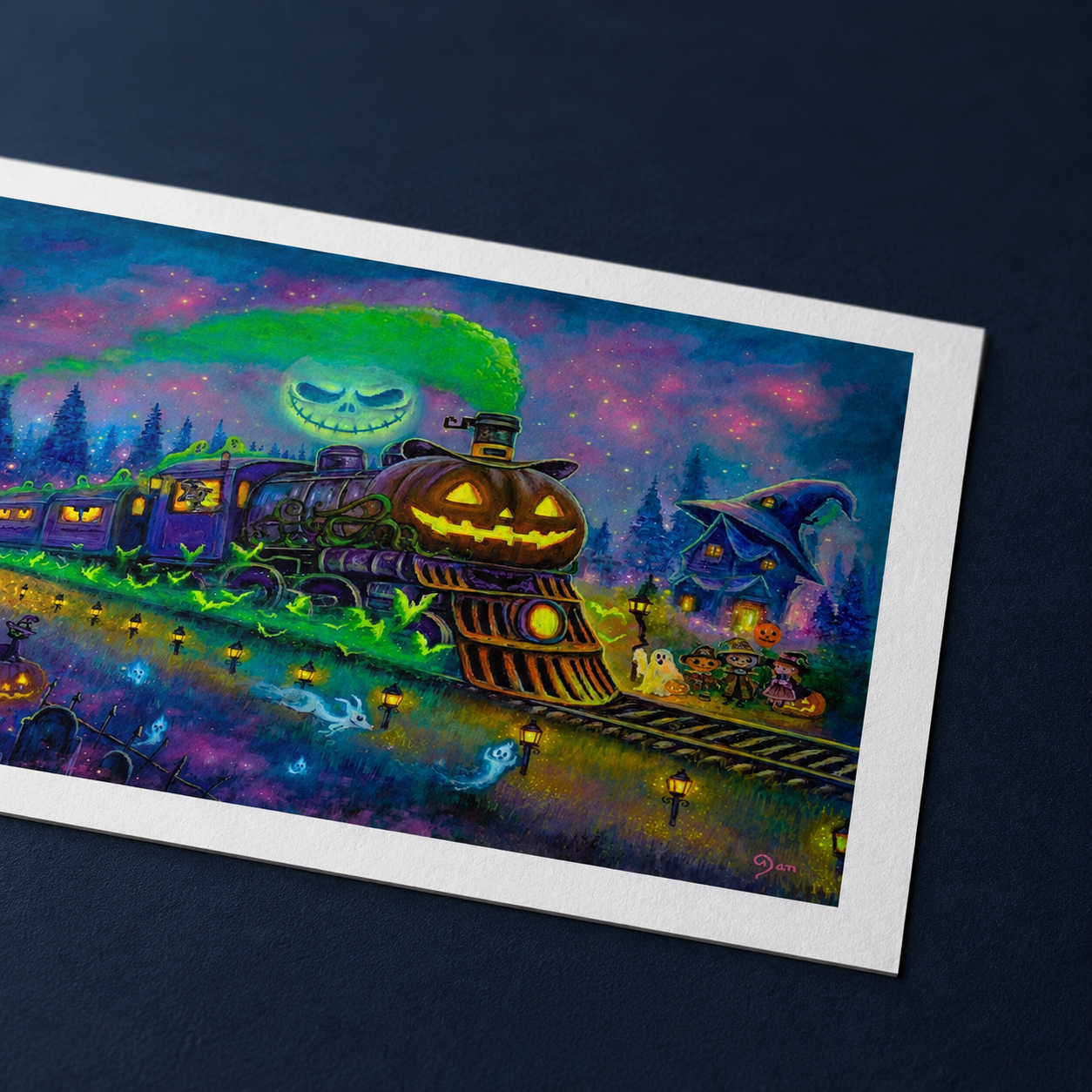The Midnight Train Art Print