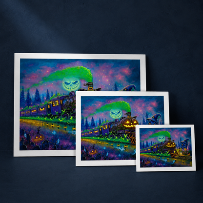 The Midnight Train Art Print