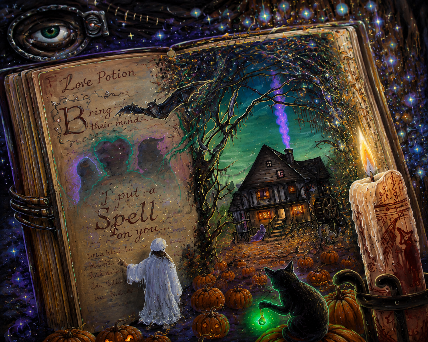 I Put a Spell on You Art Print