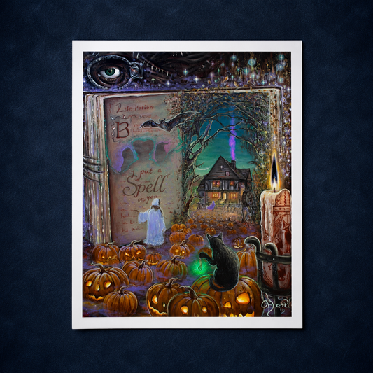 I Put a Spell on You Art Print