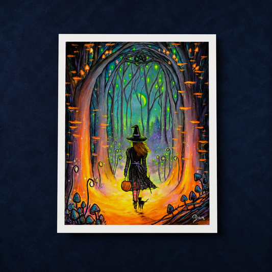 Into the Forest I go Art Print