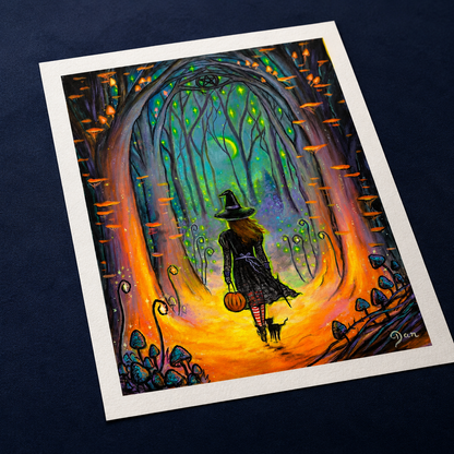 Into the Forest I go Art Print
