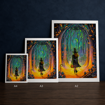 Into the Forest I go Art Print