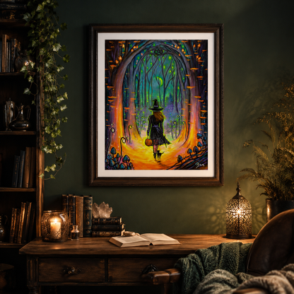 Into the Forest I go Art Print