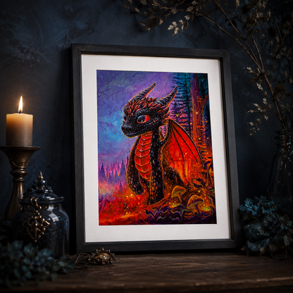 Pyro Art Print