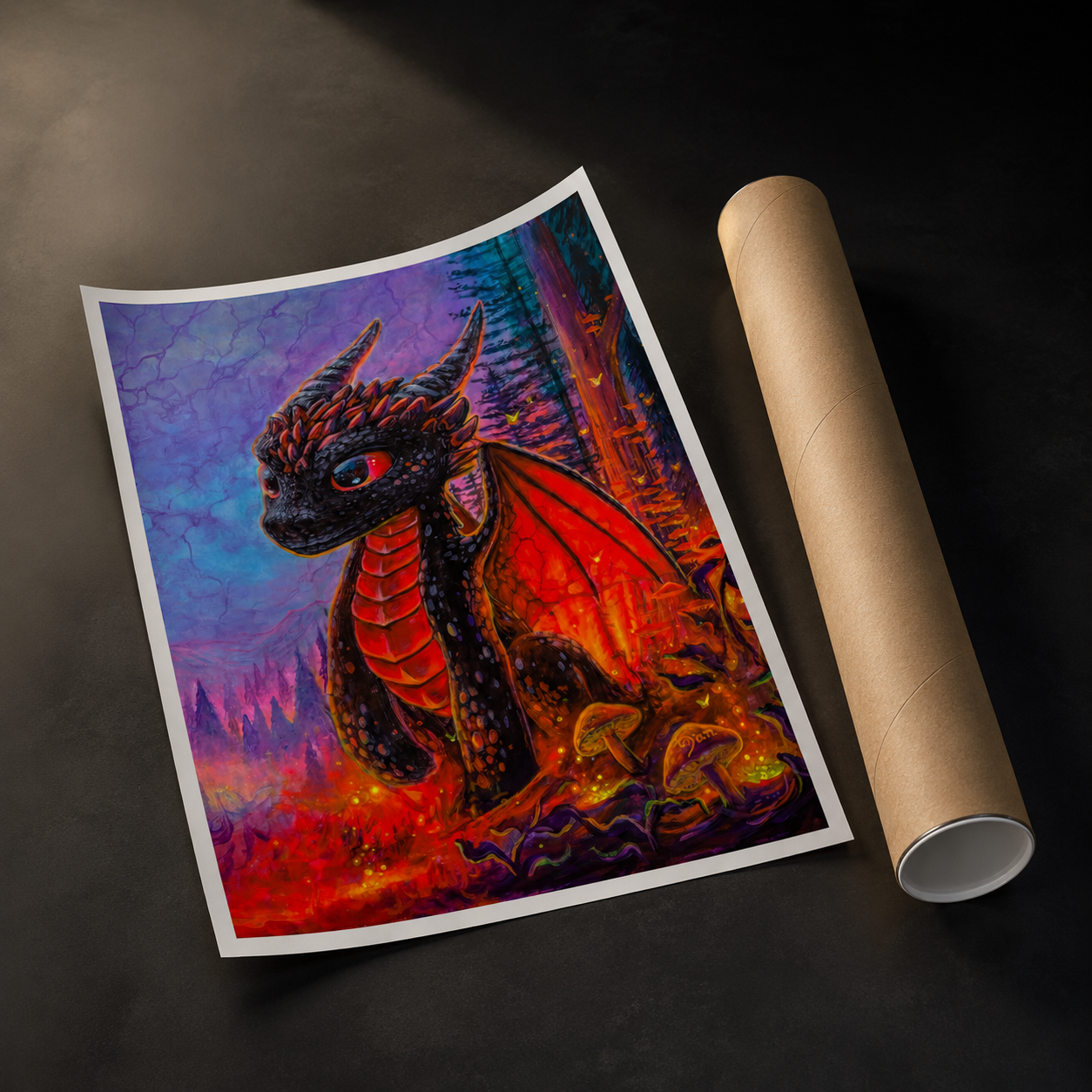 Pyro Art Print