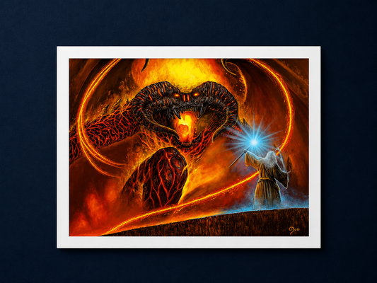 Servant of The Secret Fire Fine Art Print