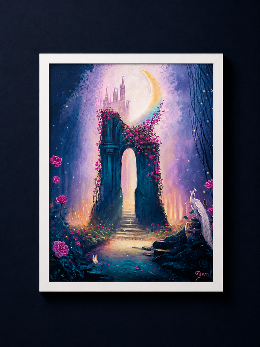 On My Way Home Art Print