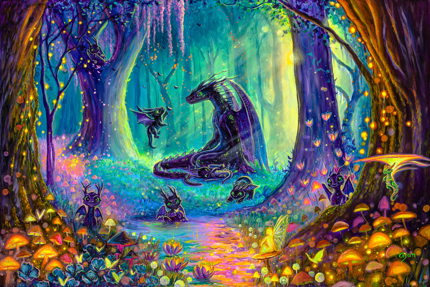 The Enchanted Hatchery Art Print