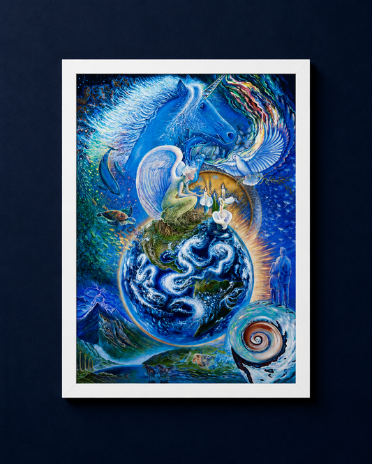 Angel Prayers Art Print
