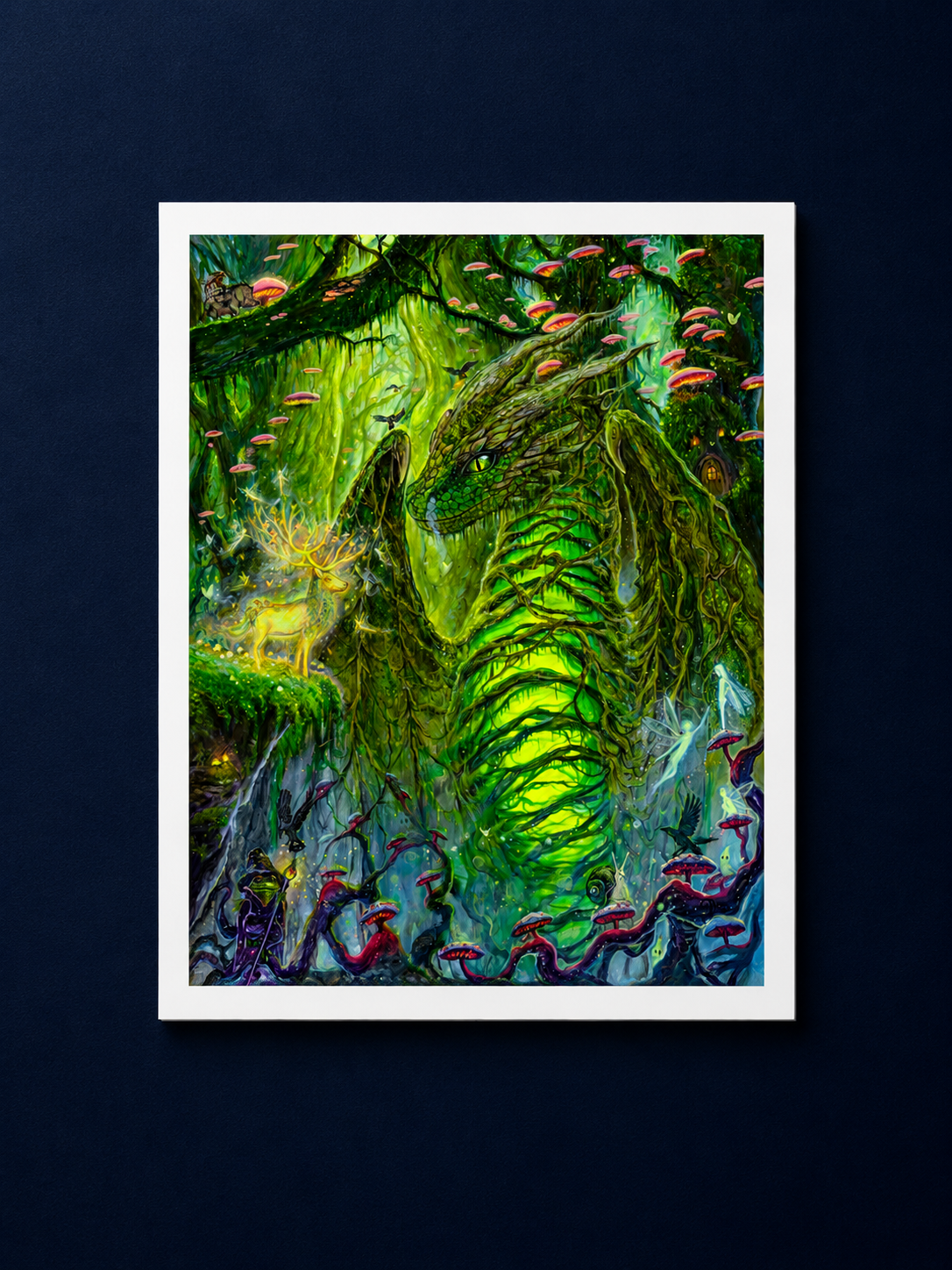 The Enchanted Encounter Art Print