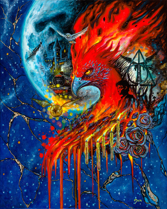 From The Ashes Art Print