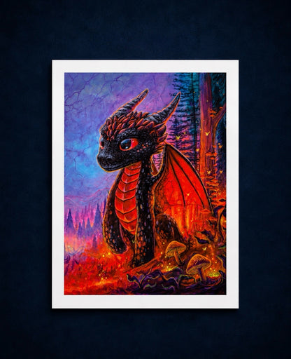 Pyro Art Print